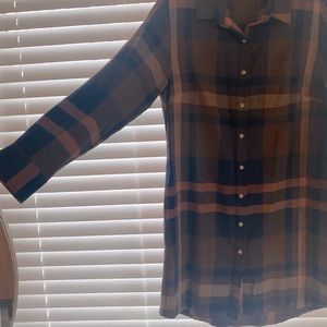 Bridge and Burn Flannel Dress